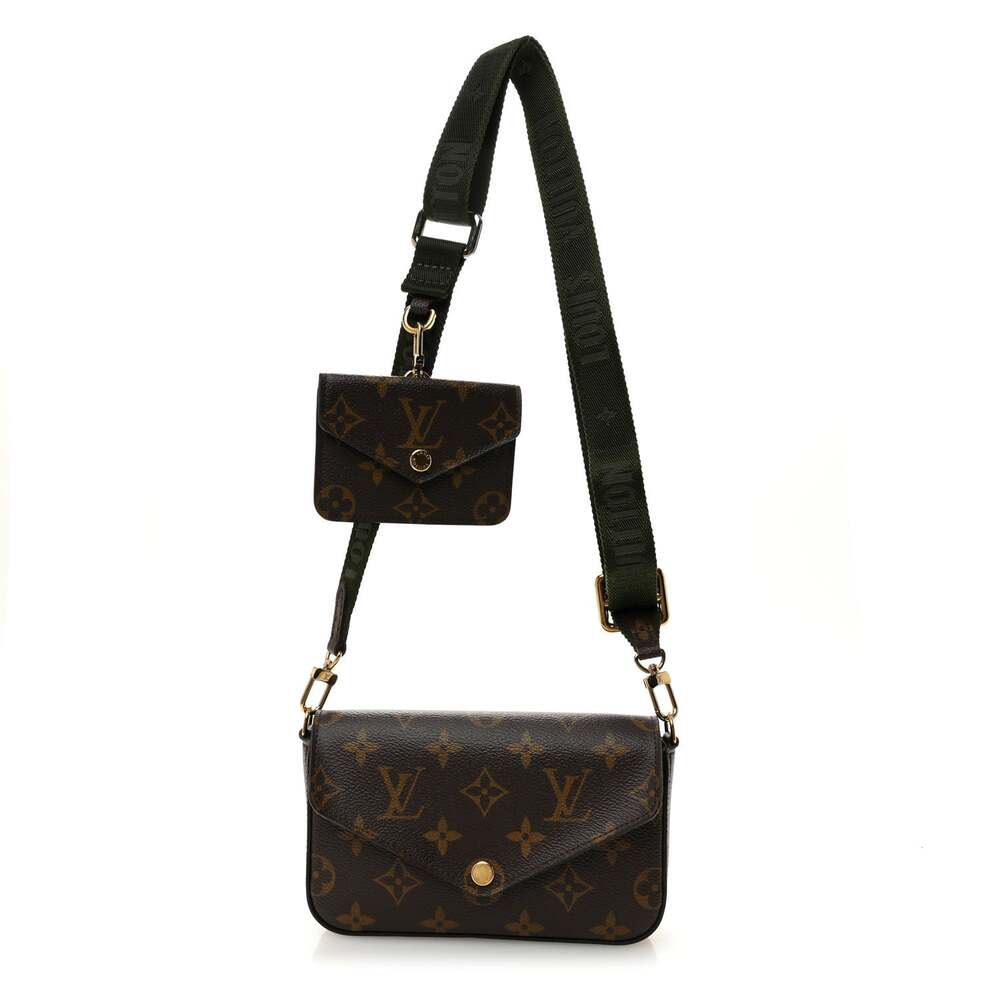Louis Vuitton Felicie Strap & Go Kaki #261953L15B